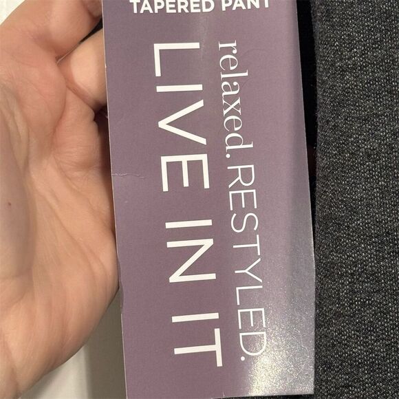 CJ Banks Women’s 3X 24/26W Charcoal Gray Jogger Pants NWT Soft Lounge Stretch - Picture 3 of 6